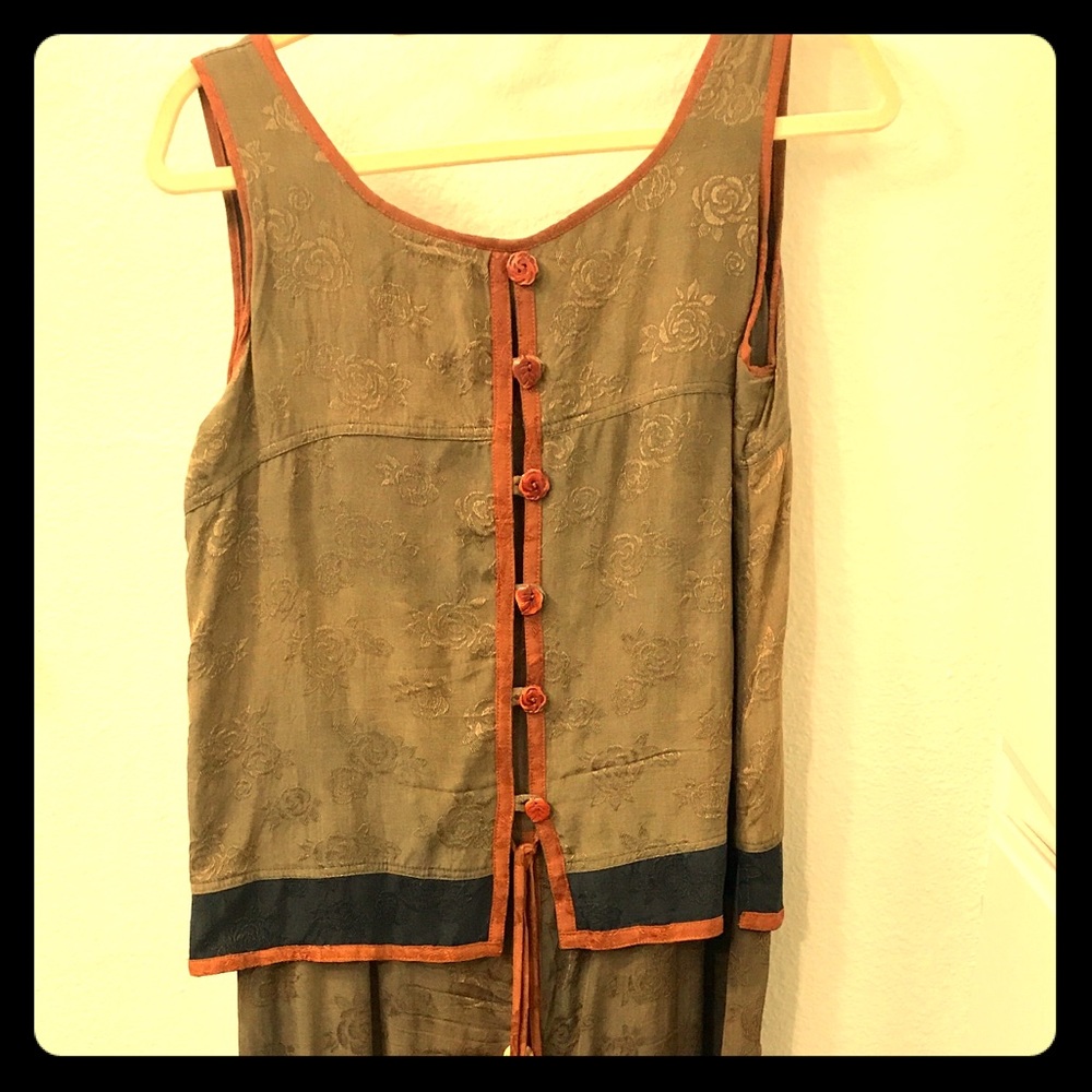 LA Blend silky exotic dress